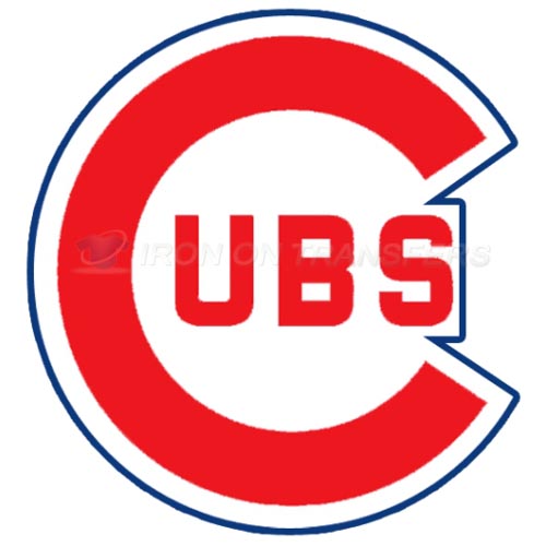 Chicago Cubs Iron-on Stickers (Heat Transfers)NO.1489